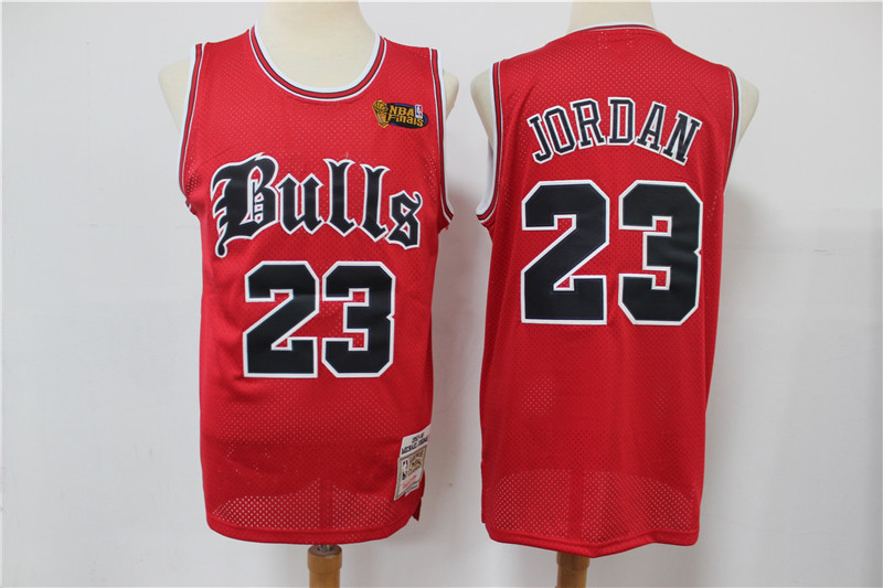 2020 Men Chicago Bulls #23 Jordan red Stitched NBA Jersey style 3